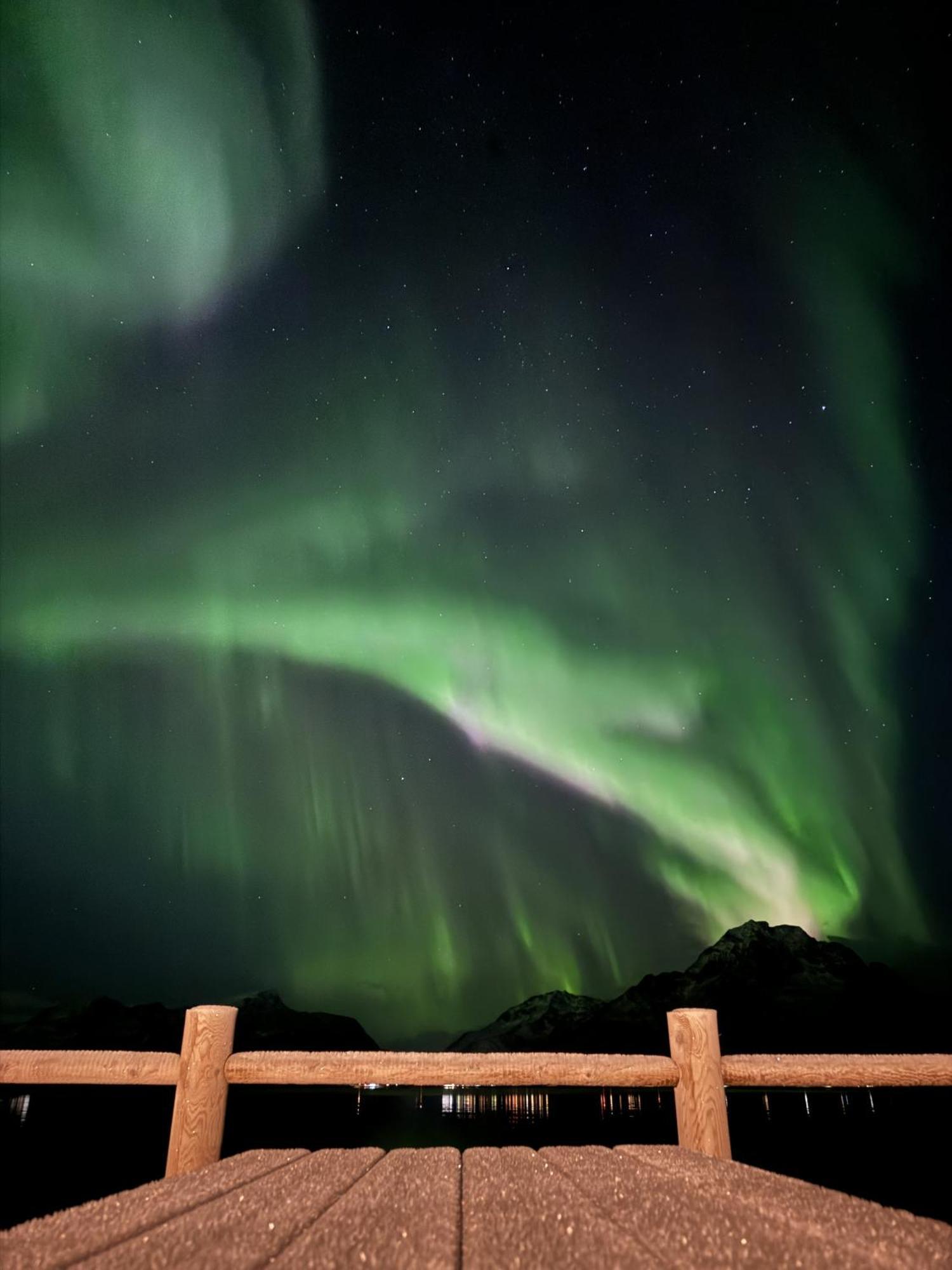 Nappstraumen Seafront Cabin, Lilleeid 68 Gravdal  エクステリア 写真